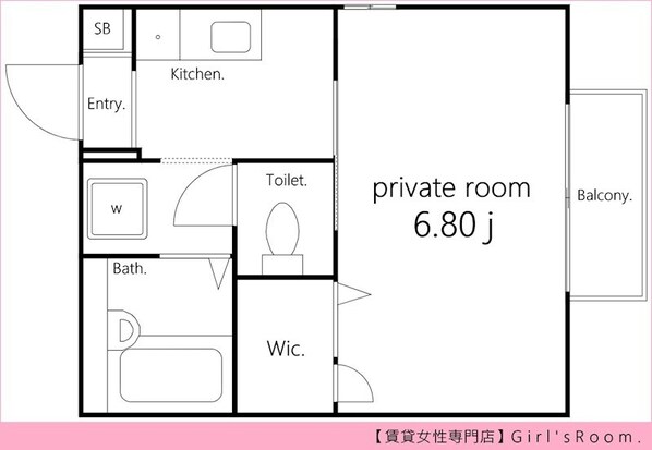 谷塚駅 徒歩12分 2階の物件間取画像